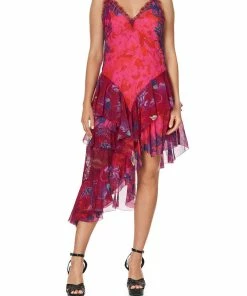 Camilla EBoutique (US) LAYERED ASYMMETRICAL DRESS TROPIC OF NEON Up To 50% Off