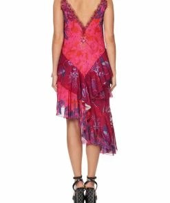Camilla EBoutique (US) LAYERED ASYMMETRICAL DRESS TROPIC OF NEON Up To 50% Off