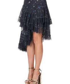 Camilla EBoutique (US) Up To 50% Off LAYERED ASYMMETRICAL SKIRT ITS A SIGN
