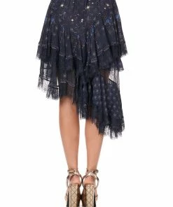 Camilla EBoutique (US) Up To 50% Off LAYERED ASYMMETRICAL SKIRT ITS A SIGN