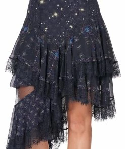 Camilla EBoutique (US) Up To 50% Off LAYERED ASYMMETRICAL SKIRT ITS A SIGN