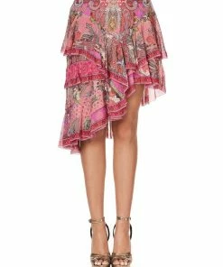 Camilla EBoutique (US) Sale Clothing LAYERED ASYMMETRICAL SKIRT LOTUS LOVERS