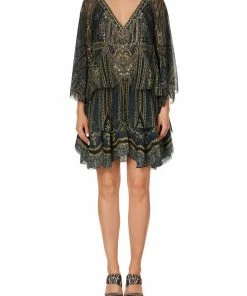 Camilla EBoutique (US) LAYERED FRILL SHORT DRESS GREAT SCOTT Sale Clothing