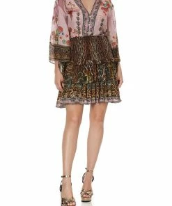 Camilla EBoutique (US) LAYERED FRILL SKIRT WILD AZAL Up To 50% Off