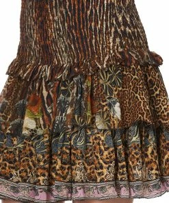 Camilla EBoutique (US) LAYERED FRILL SKIRT WILD AZAL Up To 50% Off