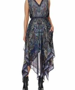 Camilla EBoutique (US) LAYERED MIDI SKIRT FESTIVAL EXPRESS Up To 30% Off