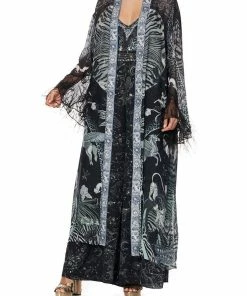 Camilla EBoutique (US) Up To 30% Off LAYERING ROBE WITH CONTRAST SLEEVE ASTRO DISCO