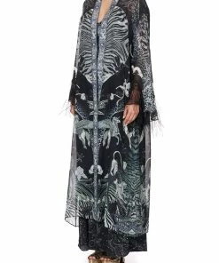 Camilla EBoutique (US) Up To 30% Off LAYERING ROBE WITH CONTRAST SLEEVE ASTRO DISCO