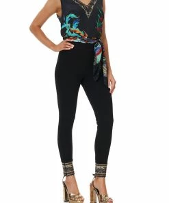 Camilla EBoutique (US) LEGGINGS WITH CONTRAST CUFF WISE WINGS