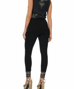 Camilla EBoutique (US) LEGGINGS WITH CONTRAST CUFF WISE WINGS