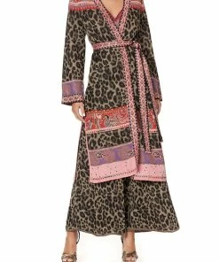 Camilla EBoutique (US) LONG CARDIGAN WITH BELT LOTUS LOVERS Up To 30% Off