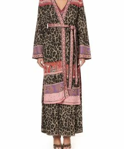 Camilla EBoutique (US) LONG CARDIGAN WITH BELT LOTUS LOVERS Up To 30% Off