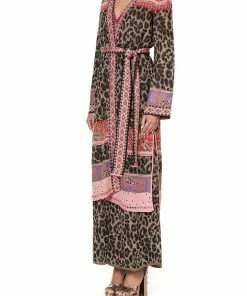 Camilla EBoutique (US) LONG CARDIGAN WITH BELT LOTUS LOVERS Up To 30% Off