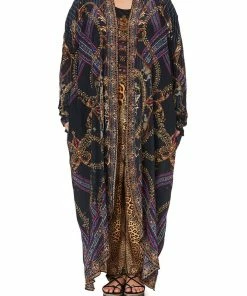 Camilla EBoutique (US) LONG CASUAL JACKET WITH POCKETS DINING HALL DARLING Up To 30% Off