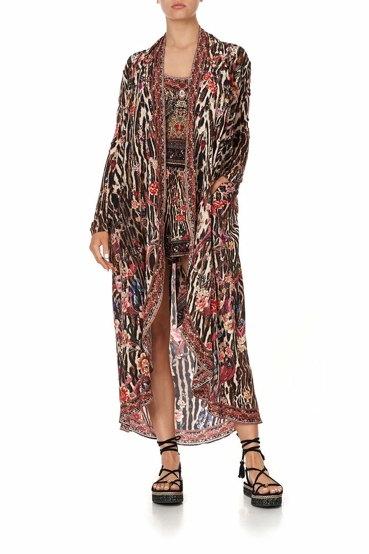 Camilla EBoutique (US) LONG CASUAL JACKET WITH POCKETS LIV A LITTLE Up To 50% Off