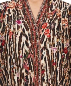 Camilla EBoutique (US) LONG CASUAL JACKET WITH POCKETS LIV A LITTLE Up To 50% Off