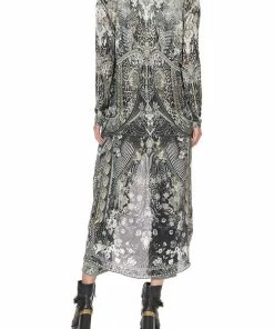 Camilla EBoutique (US) Up To 40% Off LONG CASUAL JACKET WITH POCKETS ONE TRIBE