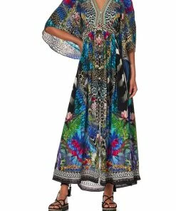 Camilla EBoutique (US) Up To 30% Off LONG DRESS WITH SMOCKED WAIST CAFE NAIROBI