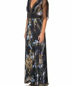 Camilla EBoutique (US) LONG DRESS WITH SHAPED WAISTBAND PALACE PLAYHOUSE