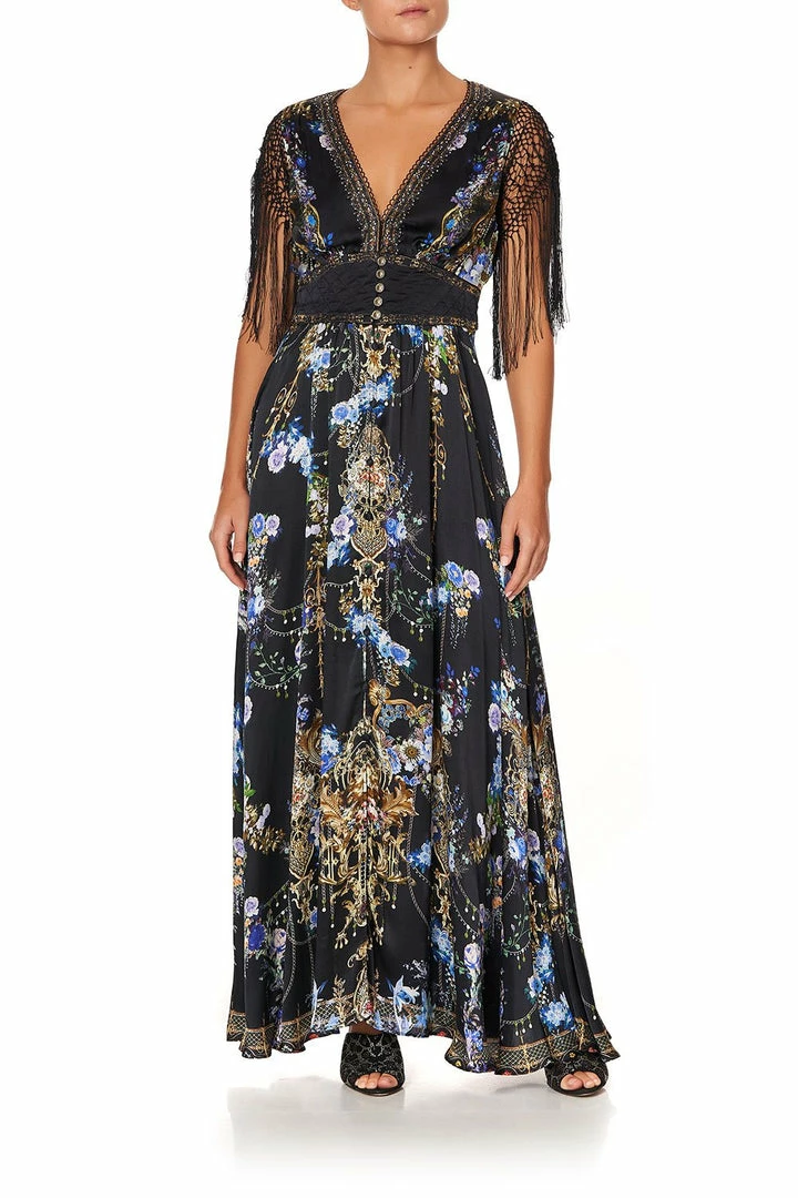 Camilla EBoutique (US) LONG DRESS WITH SHAPED WAISTBAND PALACE PLAYHOUSE