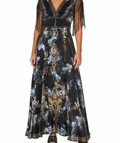 Camilla EBoutique (US) LONG DRESS WITH SHAPED WAISTBAND PALACE PLAYHOUSE