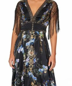 Camilla EBoutique (US) LONG DRESS WITH SHAPED WAISTBAND PALACE PLAYHOUSE