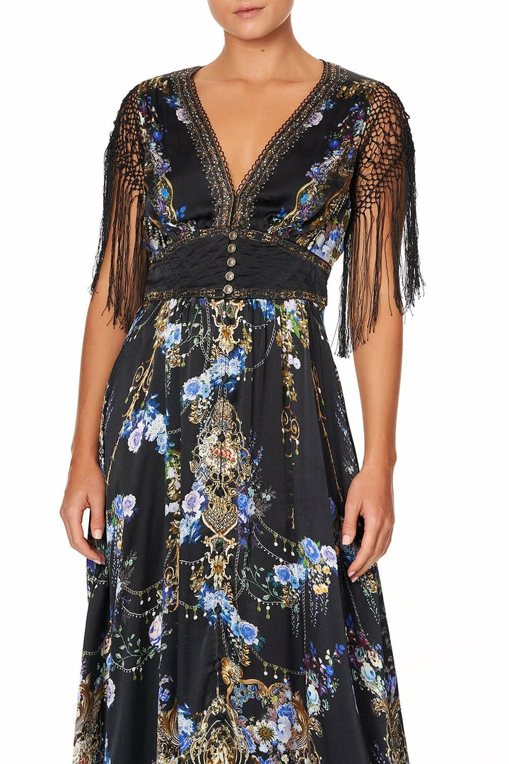 Camilla EBoutique (US) LONG DRESS WITH SHAPED WAISTBAND PALACE PLAYHOUSE