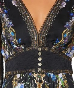 Camilla EBoutique (US) LONG DRESS WITH SHAPED WAISTBAND PALACE PLAYHOUSE