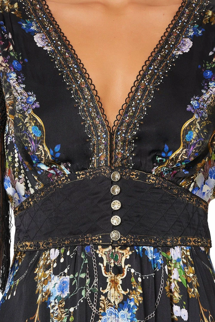 Camilla EBoutique (US) LONG DRESS WITH SHAPED WAISTBAND PALACE PLAYHOUSE