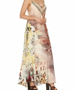 Camilla EBoutique (US) Up To 30% Off LONG DRESS WITH SHEER UNDERLAY COASTAL TREASURE