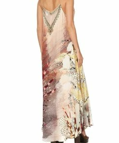 Camilla EBoutique (US) Up To 30% Off LONG DRESS WITH SHEER UNDERLAY COASTAL TREASURE