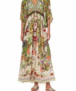 Camilla EBoutique (US) LONG DRESS WITH SMOCKED WAIST FAIR VERONA