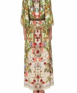 Camilla EBoutique (US) LONG DRESS WITH SMOCKED WAIST FAIR VERONA