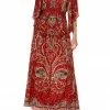 Camilla EBoutique (US) LONG DRESS WITH SMOCKED WAIST SLAVE TO THE RHYTHM Up To 30% Off