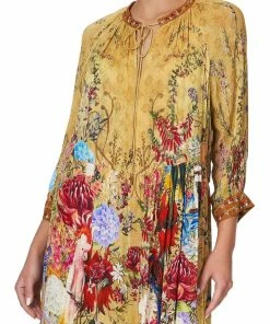 Camilla EBoutique (US) LONG GATHERED PANEL DRESS AMONG THE GUMTREES Up To 50% Off