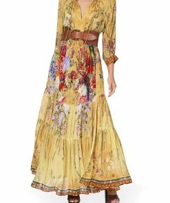 Camilla EBoutique (US) LONG GATHERED PANEL DRESS AMONG THE GUMTREES Up To 50% Off