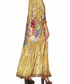 Camilla EBoutique (US) LONG GATHERED PANEL DRESS AMONG THE GUMTREES Up To 50% Off