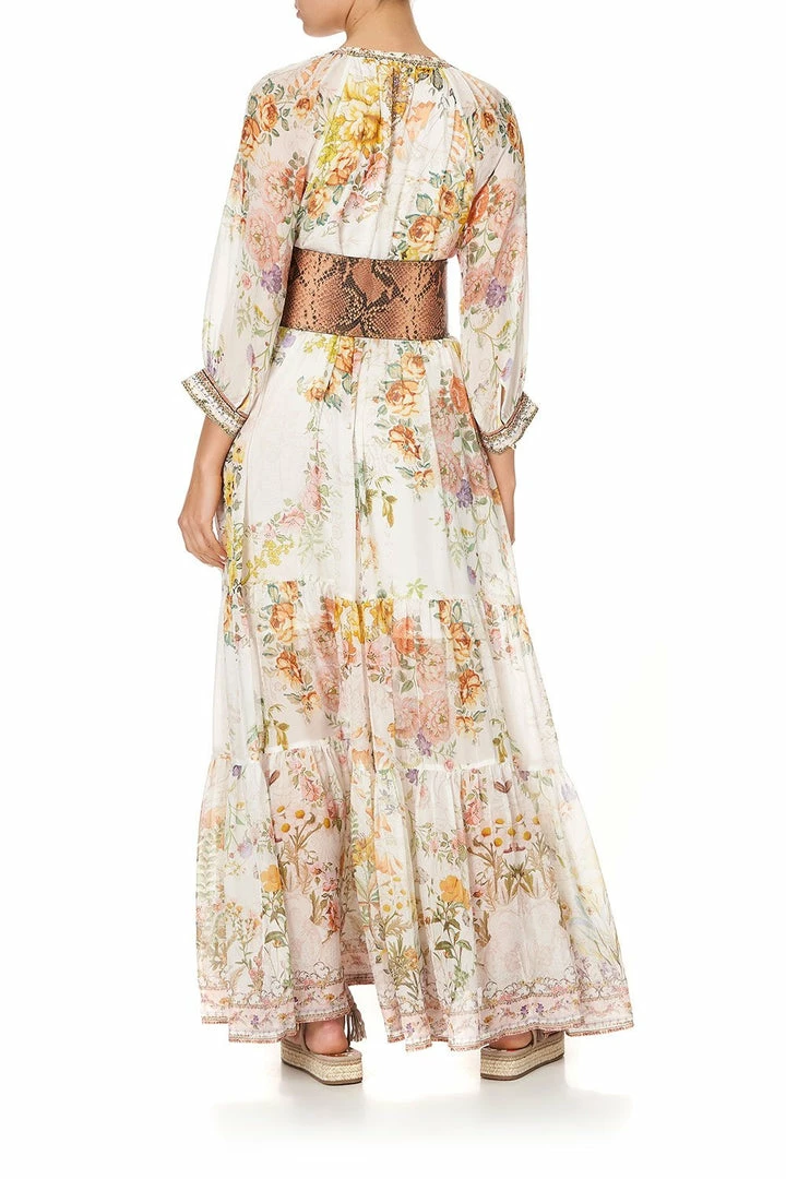 Camilla EBoutique (US) Up To 30% Off LONG GATHERED PANEL DRESS IN THE HILLS OF TUSCANY