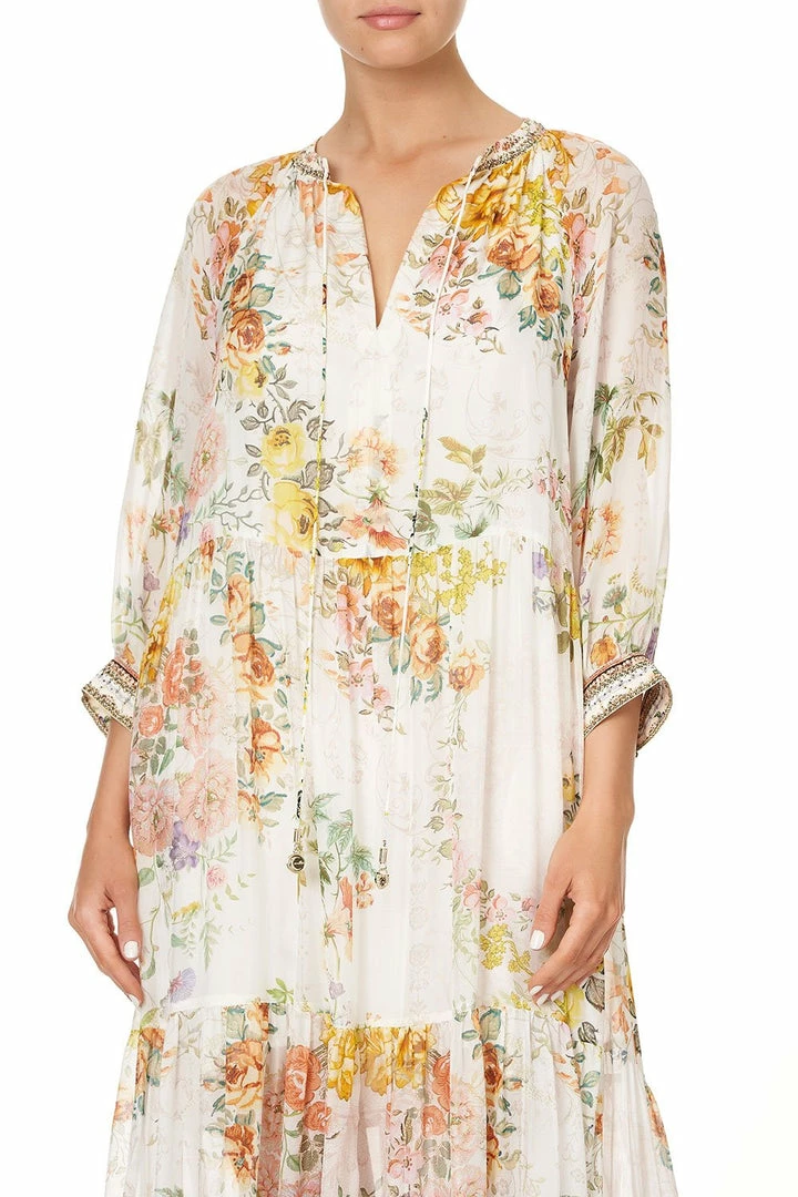 Camilla EBoutique (US) Up To 30% Off LONG GATHERED PANEL DRESS IN THE HILLS OF TUSCANY