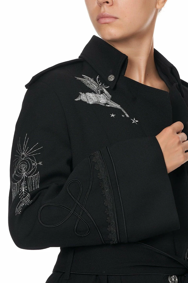 Camilla EBoutique (US) Up To 40% Off LONG MILITARY COAT ASTRO DISCO