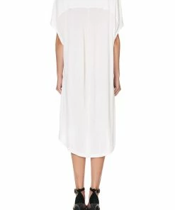 Camilla EBoutique (US) Up To 30% Off LONG SCOOP BACK HEM T-SHIRT SILVER LININGS