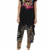 Camilla EBoutique (US) LONG SCOOP BACK HEM T-SHIRT SLAVE TO THE RHYTHM