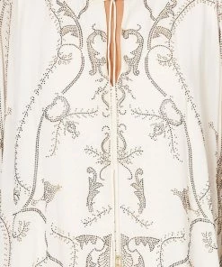 Camilla EBoutique (US) LONG SHEER OVERLAY DRESS LUXE CREAM Up To 30% Off