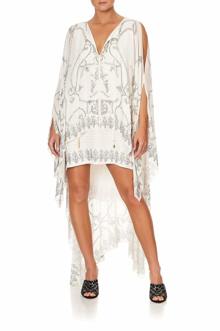 Camilla EBoutique (US) LONG SHEER OVERLAY DRESS LUXE CREAM Up To 30% Off