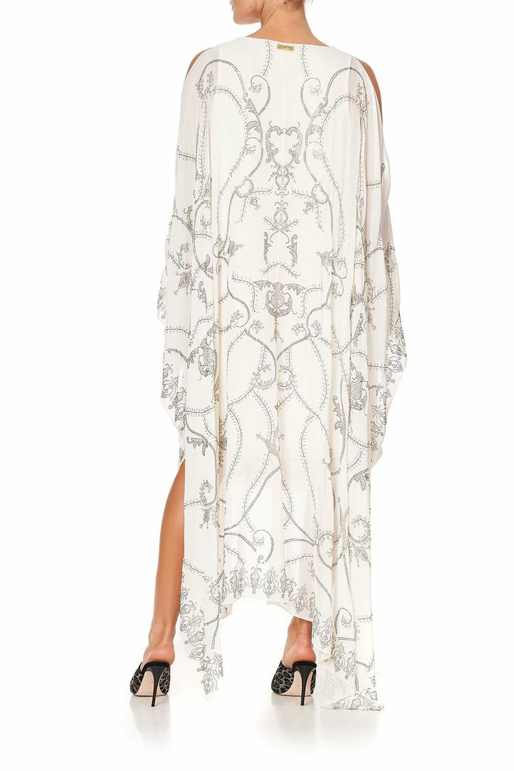 Camilla EBoutique (US) LONG SHEER OVERLAY DRESS LUXE CREAM Up To 30% Off