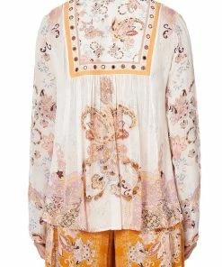 Camilla EBoutique (US) Sale Clothing LONG SLEEVE BIB TOP MARRAKESH MAIDEN