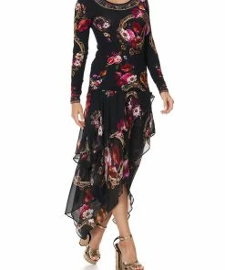 Camilla EBoutique (US) LONG SLEEVE FITTED TOP MIRROR MIRROR Up To 30% Off