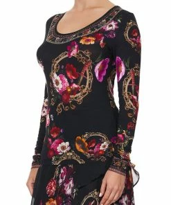 Camilla EBoutique (US) LONG SLEEVE FITTED TOP MIRROR MIRROR Up To 30% Off