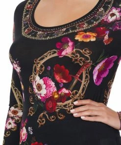 Camilla EBoutique (US) LONG SLEEVE FITTED TOP MIRROR MIRROR Up To 30% Off