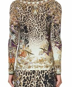 Camilla EBoutique (US) LONG SLEEVE FITTED TOP NOMADIC NYMPH Up To 30% Off